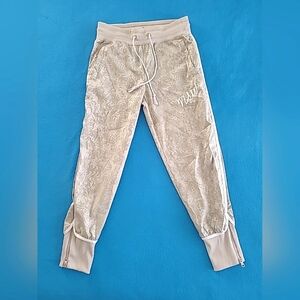 Nike Sportswear NSW Jacquard Track Pants Women's Size Small 941887-221 Ivory